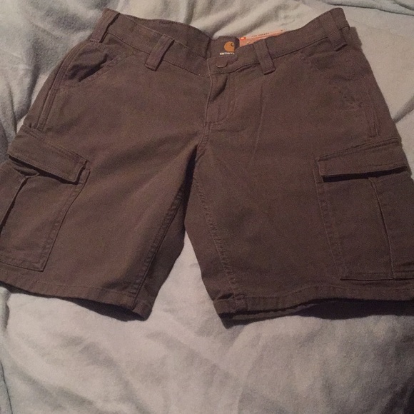 Carhartt Pants - Carhartt canvas cargo work shorts